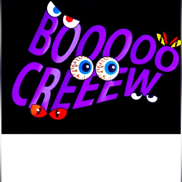 Halloween Eyes Boo Crew Pajamas for Girls NWT - Picture 2 of 4